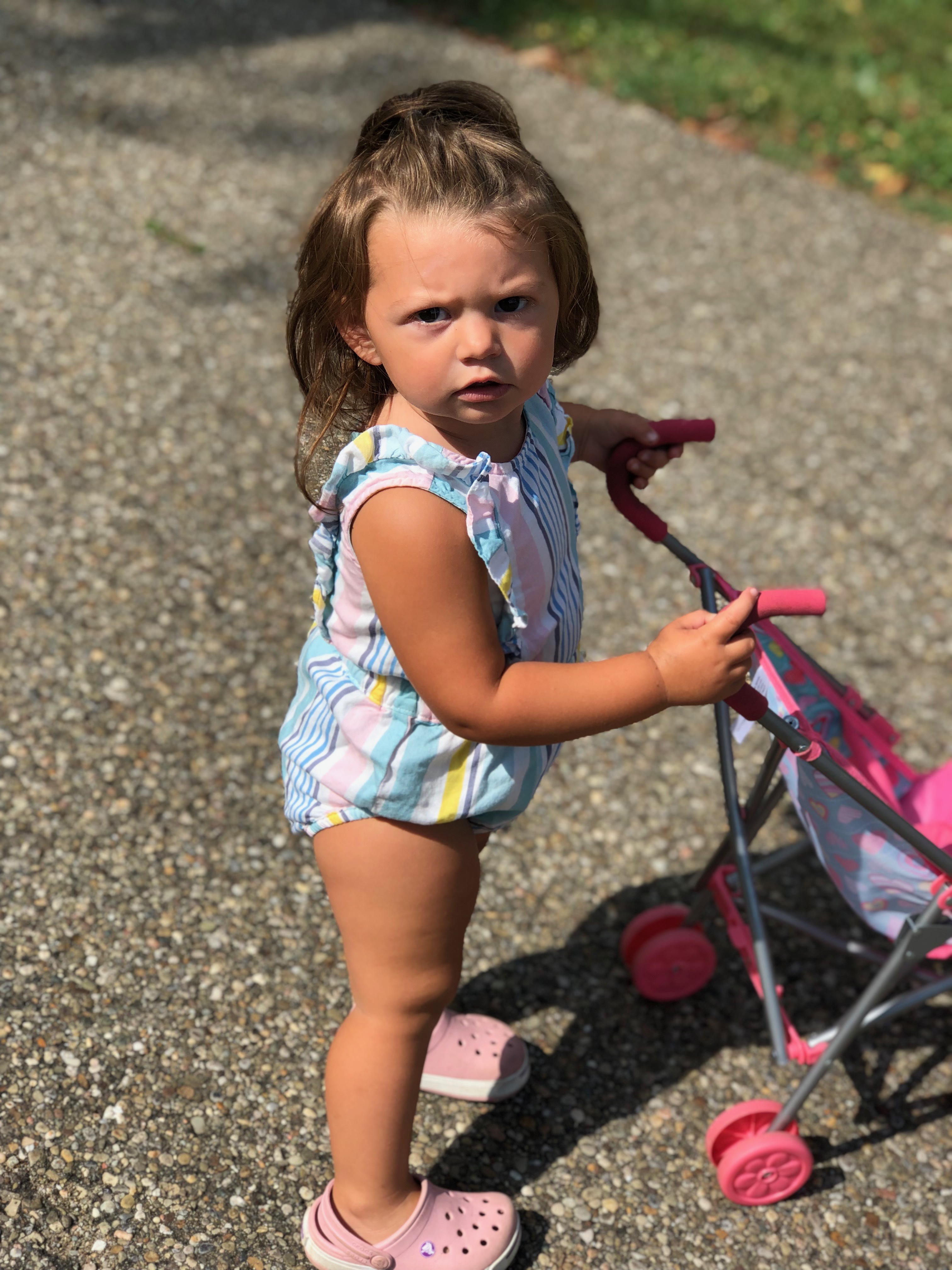 Weird Things My Toddler Does: Part One. | Grey Skies & Rainbow Highs